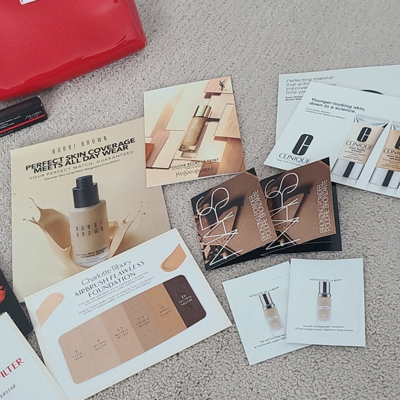 Shiseido Makeup Bag & Lots Of Samples ALL NEW - Picture 6 of 6